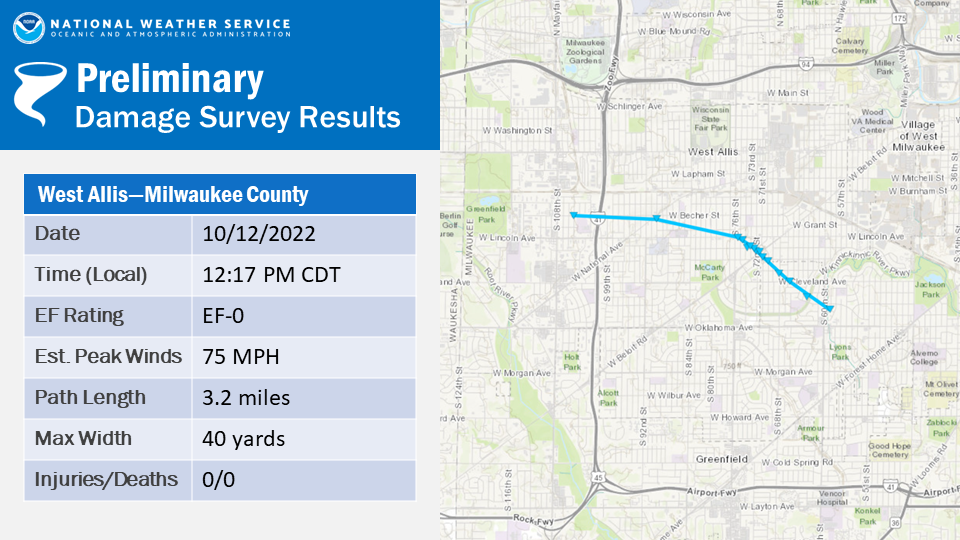 October 12, 2022 Severe Storms Across Southeast Wisconsin